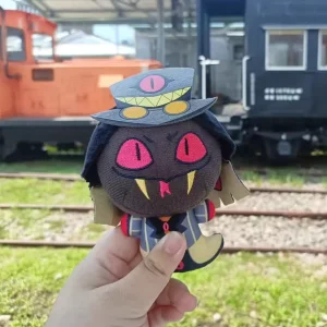 10cm Hazbined Sir Pentious Plushies Stuffed Decorative Keychain Bakcpack Pendants Plush Toys Doll Anime Holiday Plush Gifts