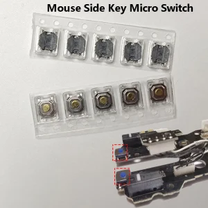 10PCS Mouse Side Key Micro Switch for Logitech MX Master 3 G600 G602 M720 M545 M525 M650 M750 M705 ANYWHERE3 Mouse Button Switch