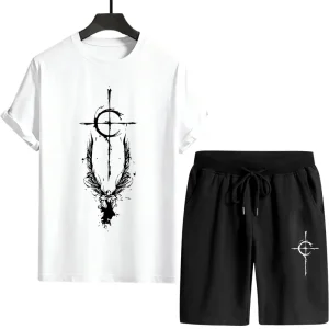 2026 Hot Sale T-shirt + Shorts Tracksuit Men Urban Casual Fashion Outfit Spring Summer Home Outdoor Comfort Men's Clothing