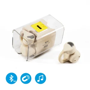 2Pcs Wireless OWS Ear Clip Headset Non in Ear Stereo Bluetooth Earphones BT5.0 Music Sports Gaming Earplug Set Sale