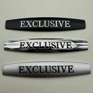 3d Metal Logo Exclusive Badge Sticker Car Fender Side Emblem For Mercedes Benz C180 C200 E200 W213 W214 W205 Viano Accessories