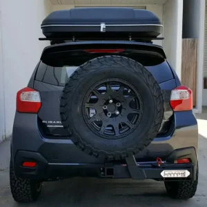 4WD Off-Road Universal Spare Tire Carrier Rear Hitch Mount Exterior Car Accessory for Sale