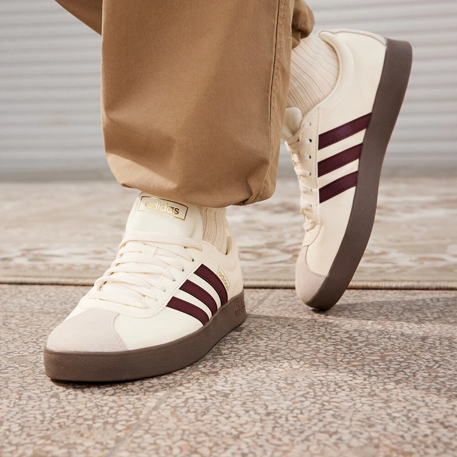 Adidas genuine VL COURT CLASSIC Unisex Casual Skate Shoes JH5062