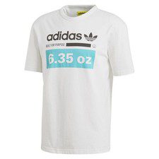 adidas ORIGINALS MEN'S KAVAL GRP T SHIRT RUNNING WHITE TREFOIL TOPS TEES SALE