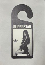 BLACKPINK JENNIE Flyer Not for Sale Adidas Door Plate