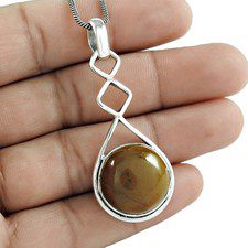 Easter Sale 925 Sterling Silver Mookaite Gemstone Elegant Pendant Boho Jewelry