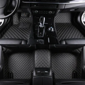 Factory Hot Sale 5D Leather Car Mats Anti-Scratch Interior Carpet Floor Mats for C5 2001-2016 Car Seat Covers Accessory