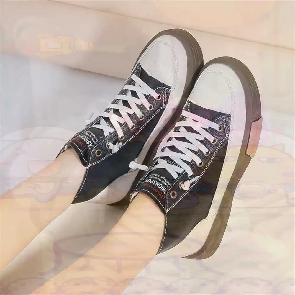 High Top Hi Cut Offers Skateboarding Home Shoes Woman Summer Sneakers Sports Sporty Pie Teni Street Tenisky Outings