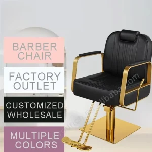 Hot Sales Lady Styling Chair Multiple Colors Women's Salon Chair European Style Barber Chair for Beauty Salon