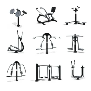 Hot Sale Various Outdoor Fitness Equipment Eco-friendly Smart Park Outdoor Exercise Gear