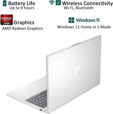 HP 17.3" Laptop computer 2.7 GHz~4.3 GHz AMD Ryzen 5-7430U UpTo 64GB RAM 2TB SSD
