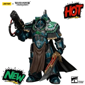 JOYTOY The Horus Heresy 1/18 Action Figure Alpha Legion Legion Praetor in Cataphractii Terminator Armour Joint Movable Model Toy