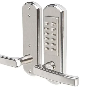 Keyless Mechanical Combination Door Lock Digital Code Keypad Security Entry Door Stainless Steel 304 Not Deadbolt Only for The
