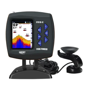 LUCKY FF918-C180S Remote Control Bait Boat Fish Finder 3.5" LCD perating range 180m Depth Rang