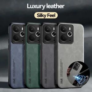 Luxury Shockproof Case For for Realme 14 5G Realme 14T 5G Protective Cover Magnetic Car Holder Phone Coque Fundas