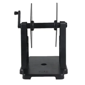 【New User-Coupon!】External Rolls Label Holder, 2 in 1 Fanfold Stack Paper Holder for Desktop Thermal Label Printer