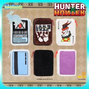 Original Nullset Hunter×Hunter Coin Purse Series Plush Pendant Hunter License Chrollo Hisoka Anime Peripheral Acg Goods Kid Gift