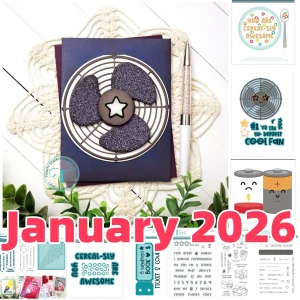 Recharge Coupon Book Builder Star Cereal Nugs Kisses Metal Cutting Dies Clear Stamps Stencil for DIY Making Card Scrapbook 2026