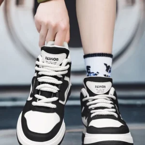 Sports Platform High Cut Boots for Men Spring Autumn Lace Up Man Shoes Comfortable Non Slip Hot Selling New Offer Footwear Sale