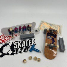 Tech Deck Real Deal Fingerboards Set With extras ! AC DC