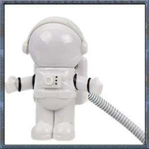 Top Deals 2X LED USB Night Light Astronaut Shape Lighting Adjustable Foldable For Computer PC Laptop Novelty Spaceman Lamp
