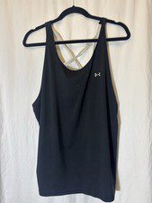 Under Armour Women's UA HeatGear Tank Top Black Size XL II5