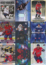 U PICK PLAYER LOT (50+) Alex Ovechkin Base Inserts Parallels Collection Cards