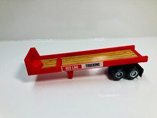 ( 1 ) Tyco US 1 Red LINE FLATBED TRAILER ~ Brand New ~ Saturday SALE $14.99