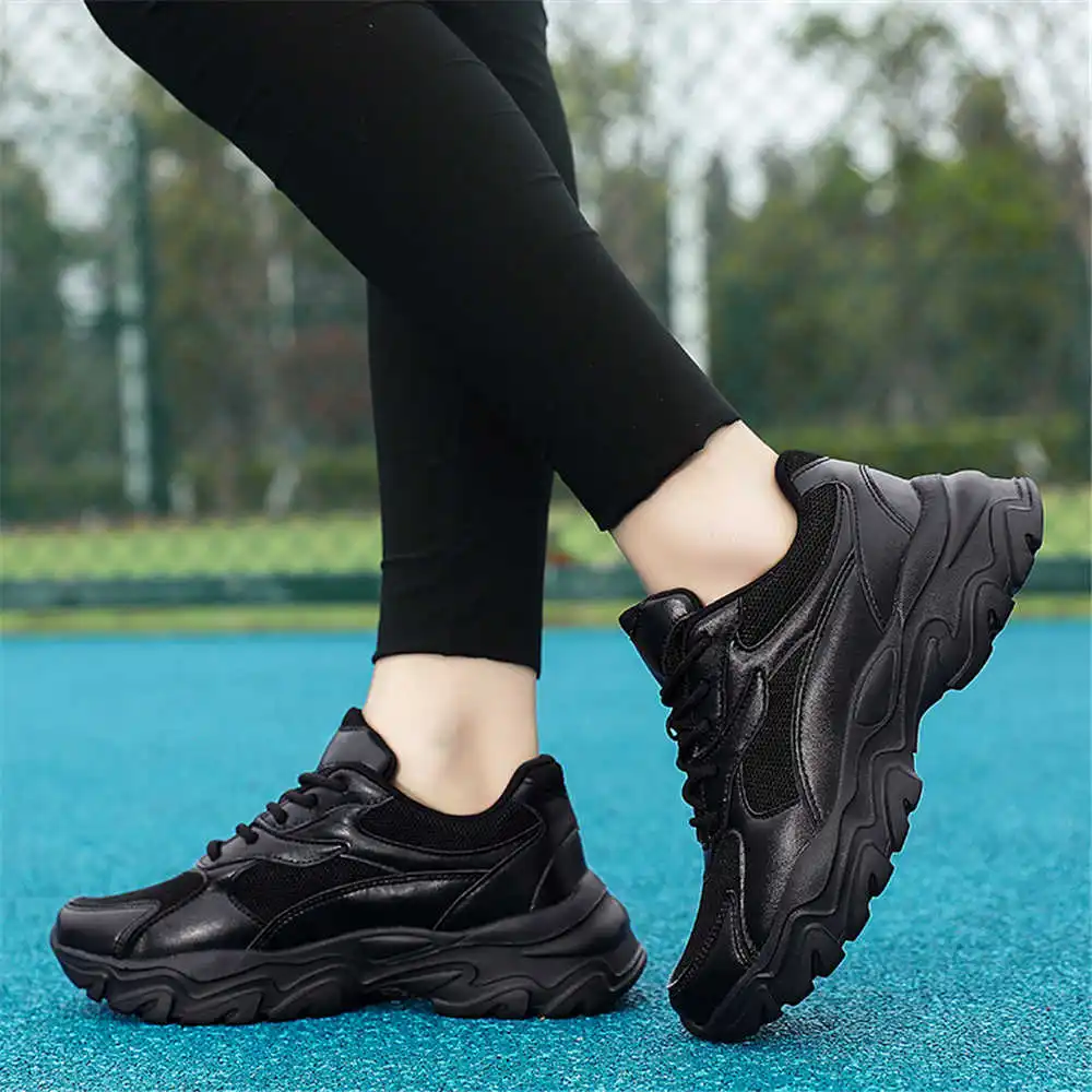 37-38 Round Tip Men's Sneakers 38 Size Woven Trainer Shoes Best Sold Sports Super Offers Joggings High Brand Fashion Runing