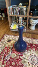 Beautiful Vintage Deep Blue Lamp (found at local Weho/BH Estate sale)