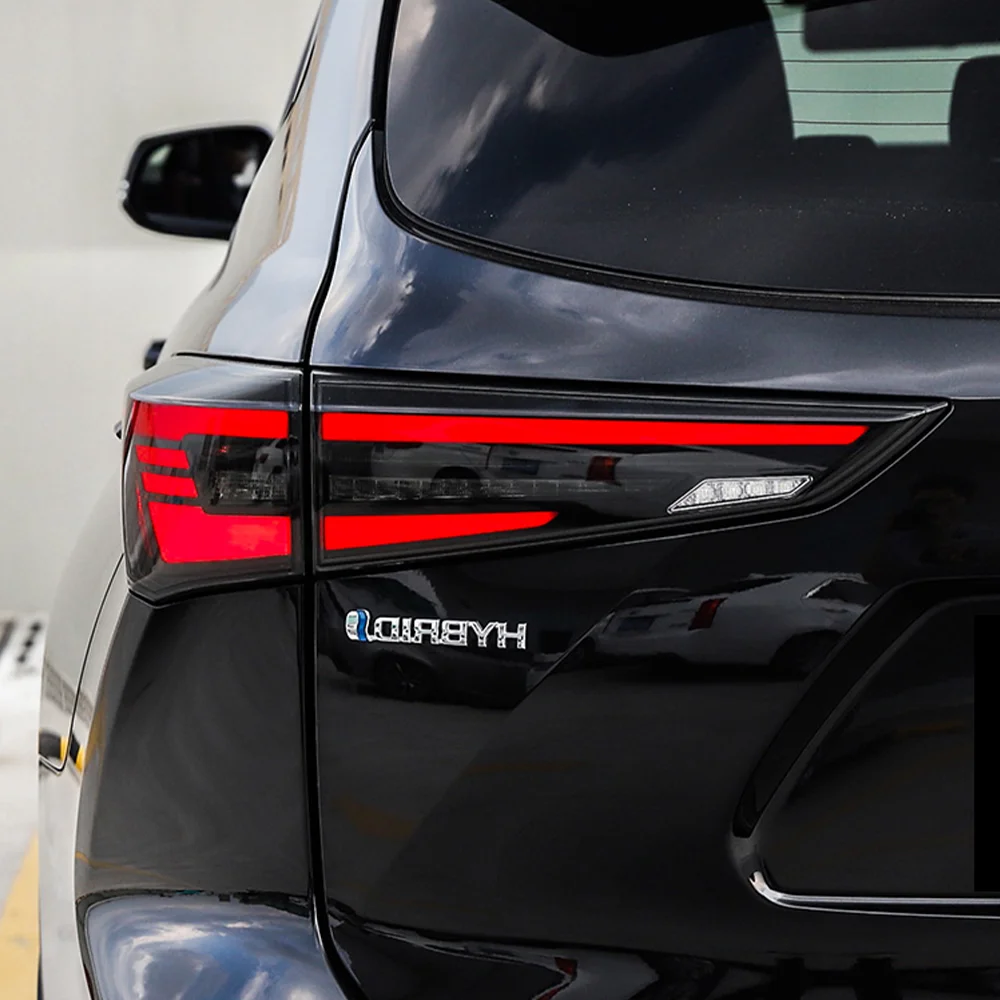 Car Taillight For Toyota Highlander 2022-2023 New Upgrade LED Streamer Dynamic Turn Signal Plug and Play Hot Sale Accessories