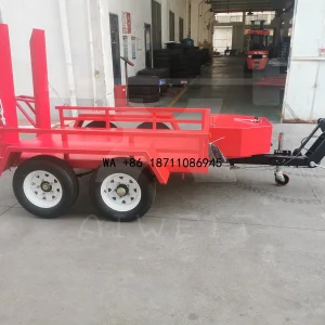 （Factory Direct Sale）Factory Price Mini Excavator Trailer Tail Plate Excavator Tilt Trailer