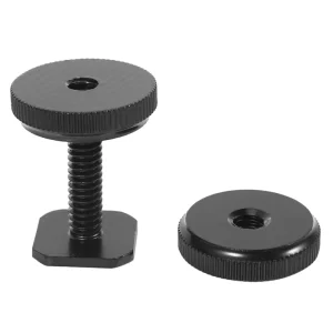 【New User Coupon】1/4 Inch-20 Hot Shoe Mount Adapter Tripod Screw To Flash Hot Shoe For DSLR Camera Rig(10 Packs)