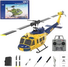 RC ERA C032 UH-1 Huey Helicopter - Remote Control Helicopters for Adult, 1/48 Sa