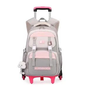 Travel Rolling Luggage backpack for girls Travel Trolley Bags school Wheeled Backpack for girls Children Trolley Bags for boys