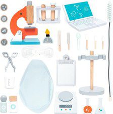 ® Wooden Science Experiment Kit for , Doctor Dress Up for Children Ages 3-5 S...