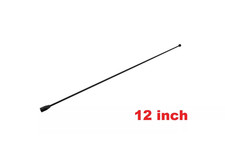 12" Black Stainless AM/FM/XM/CB Antenna Mast Radio for BMW R1200RT 2009-2019 New