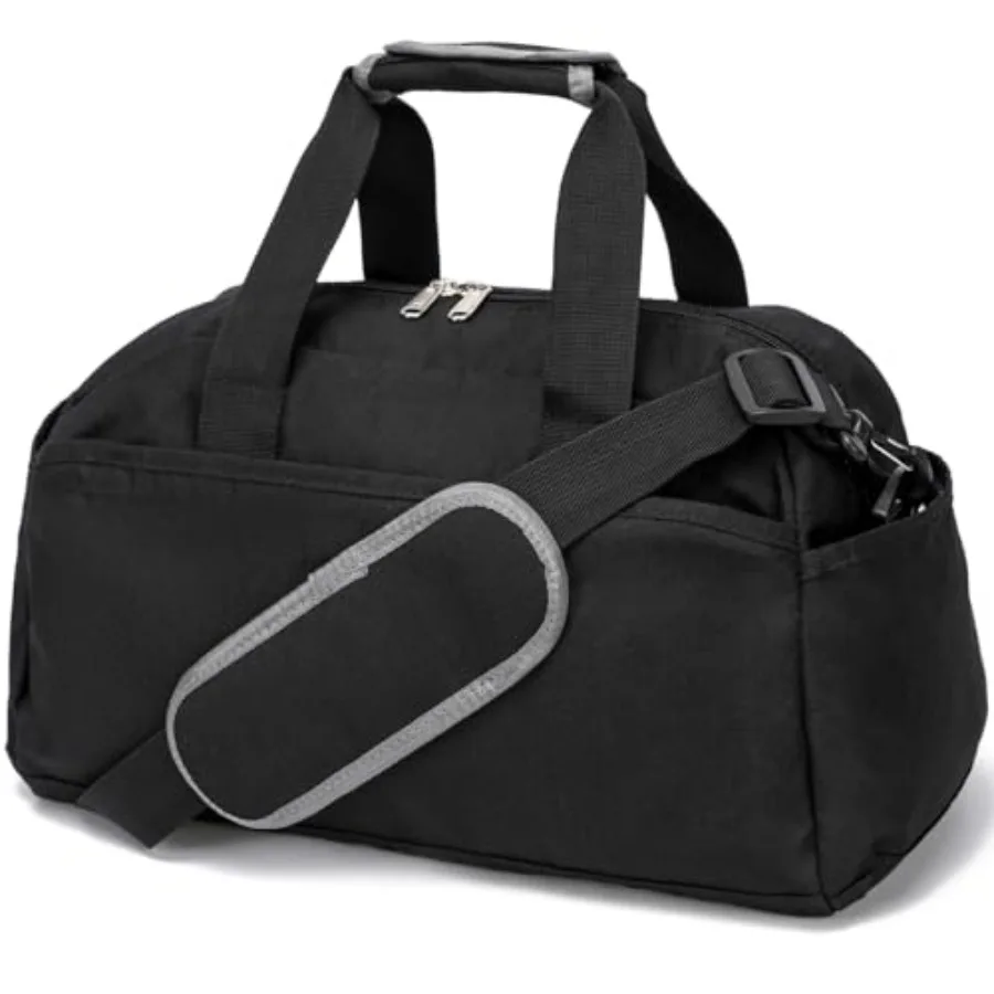 14 inch Small Gym Bag for Women and Men, Mini Duffel Bag for Travel Sports Lightweight Carry On Bag