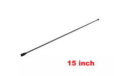 15" Black Stainless AM/FM/XM/CB Antenna Mast Radio for BMW R1200RT 2009-2019 New