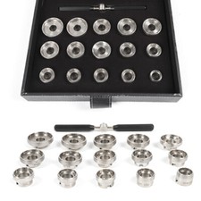 15 Dies Watch Case Back Opener Kit For Breitling Watch Removal Repair Tool Sale