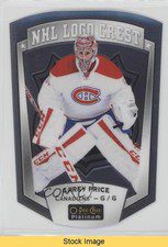 2016 O-Pee-Chee Platinum NHL Logo Crest Die-Cuts Carey Price #NHLLD-15 READ 9rv