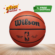 [BIG SALE] Logo Gear Wilson NBA Authentic Series Indoor/Outdoor Basketball