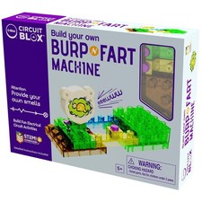 -Blox Building Blocks STEM Circuit Kit, Build Your Own Burp & Fart Machine, A...