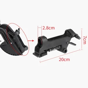 【New User-Coupon!】Kayak Motor Mount Stent Bracket Fishing Boat Electric Trolling Plastic Motor Stent Hinge Hanger Clamp Outboard