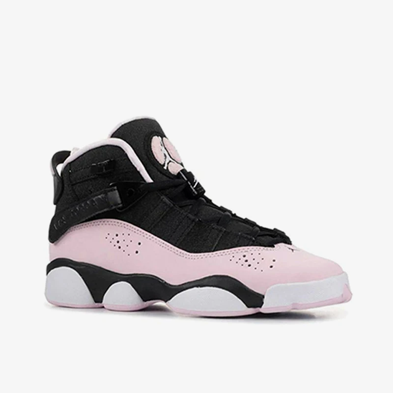 Nike Authentic JORDAN 6 RINGS GS Youth Sports Training Basketball Shoes 323399-006