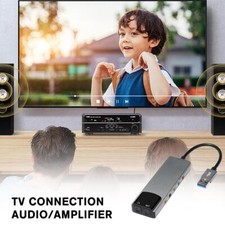 ,+.+**.-USB Sound Card 7.1 5.1 Channel External Audio Card Optical For PC SALE