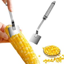 1-3PCS Corn Cob Peeler StainlessSteel Thresher StripperRemover Kitchen Tool Sale