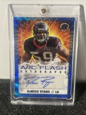 2024 Topps Resurgence - Arc Flash Autographs DeMeco Ryans #AFA-DR Blue Surge...