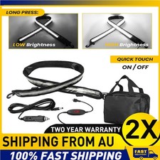 2x 120CM LED STRIP LIGHT BAR CARAVAN 4WD CAMPING BOAT TENT FISHING WITH BAG SALE