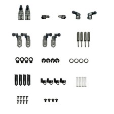 4pcs Oil Shock Absorber Damper Unassembled Kit fit for WPL C84 C94 RC Car Toy